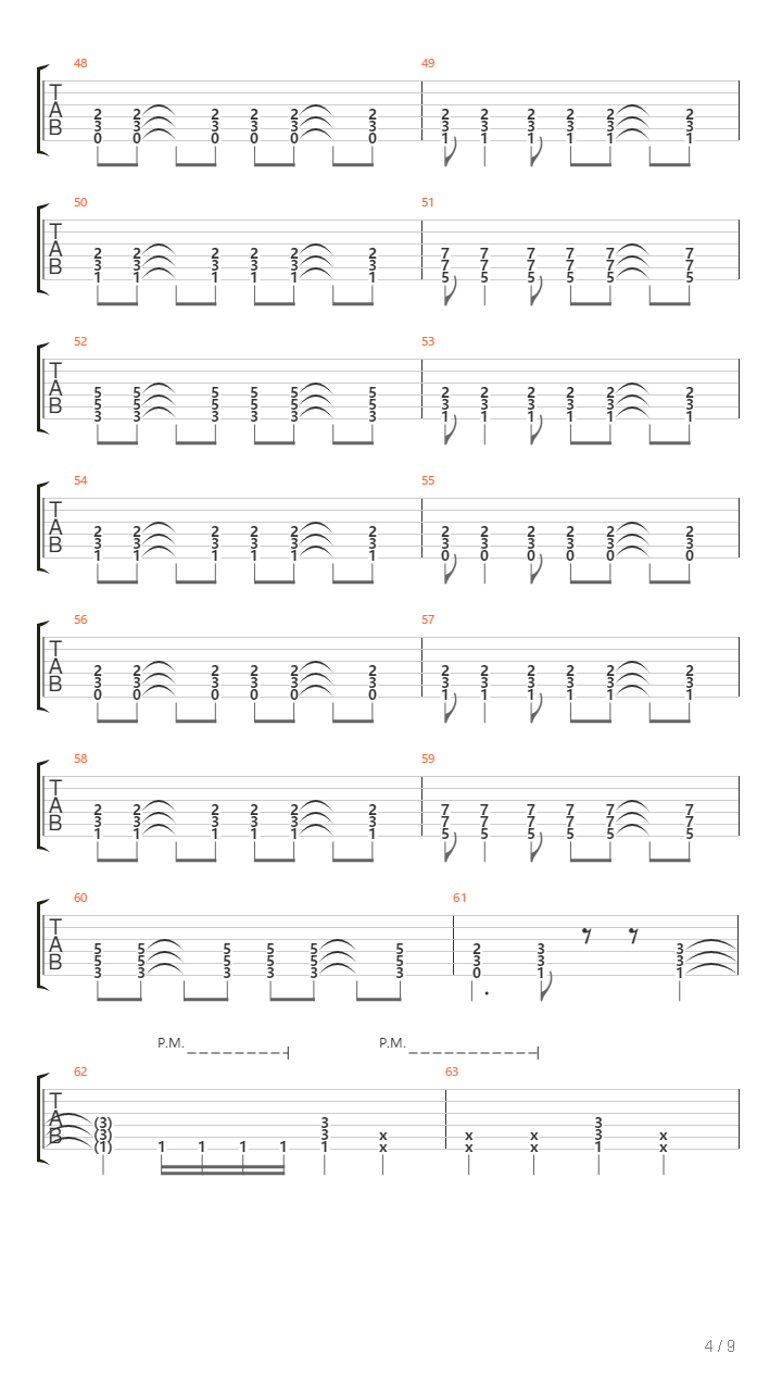 The Depths Of Me吉他谱