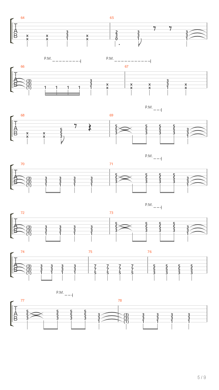 The Depths Of Me吉他谱
