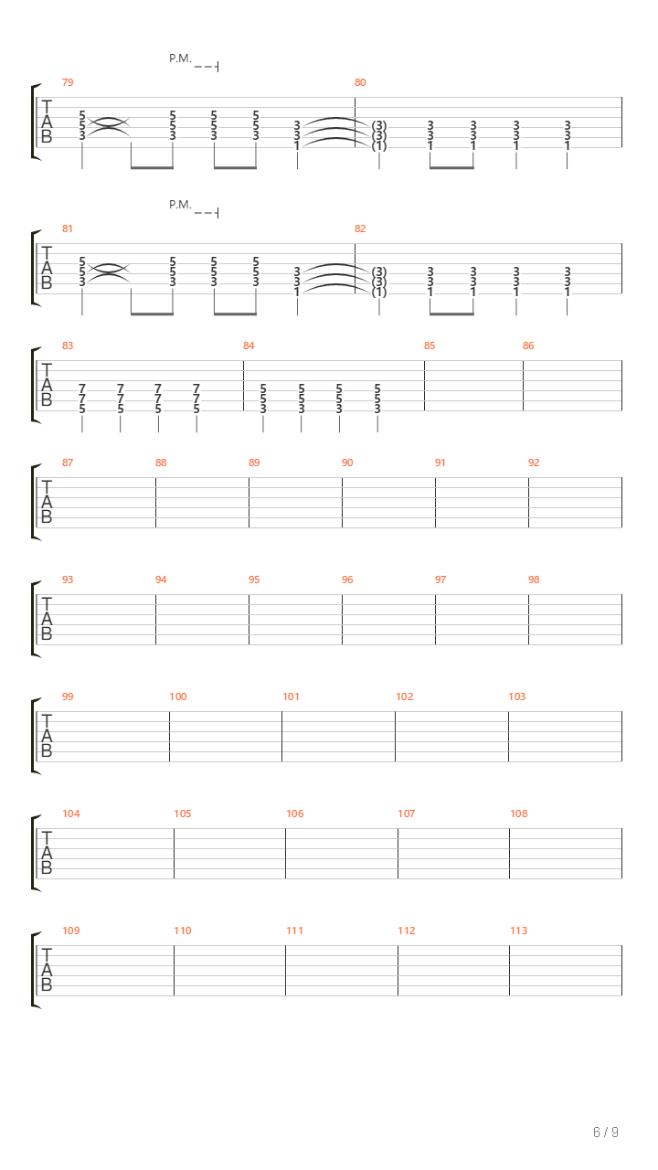 The Depths Of Me吉他谱