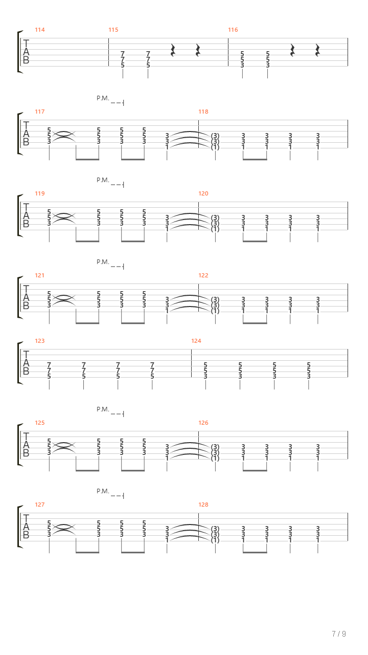 The Depths Of Me吉他谱