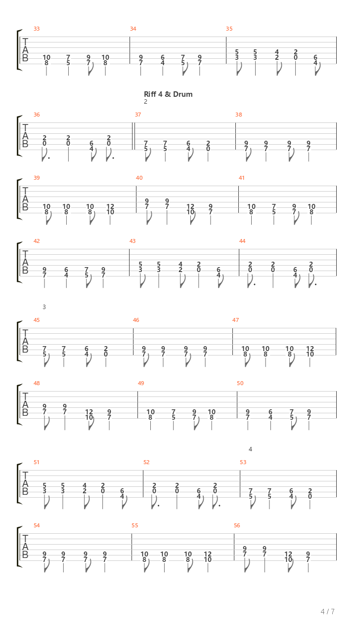 Langt Borti Lia吉他谱