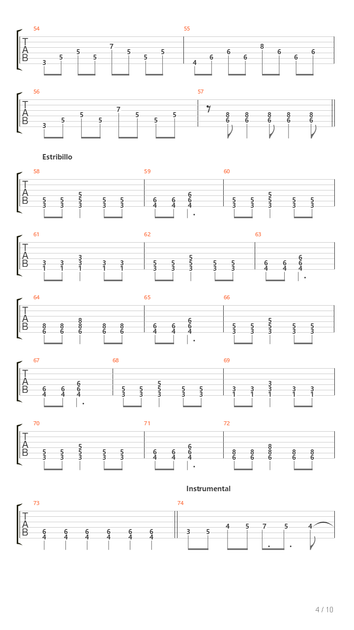 Mi Tempestad吉他谱