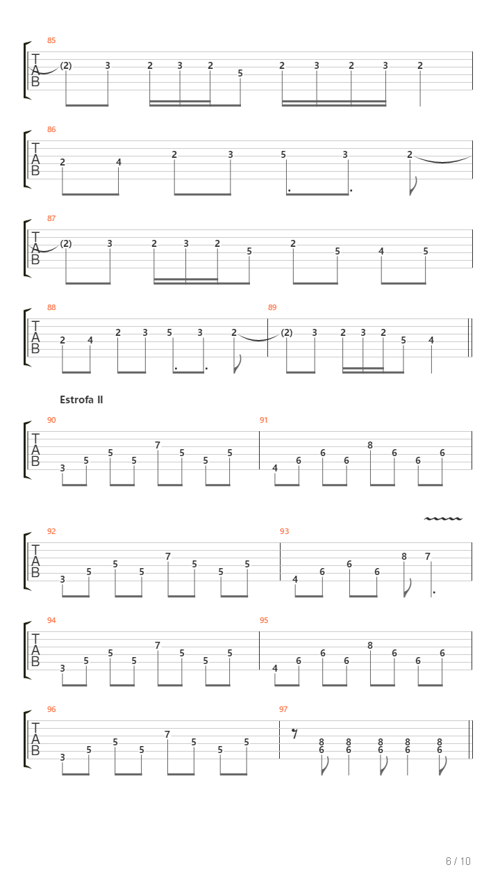 Mi Tempestad吉他谱