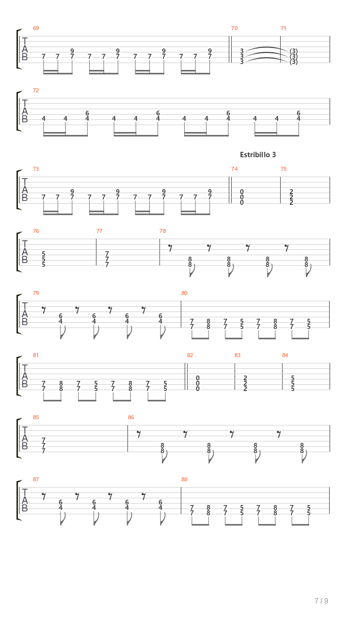 Perdido吉他谱