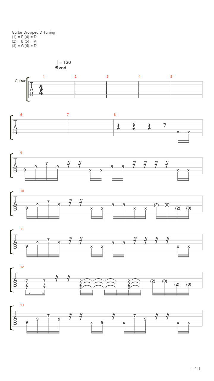 Stiklom U Celo吉他谱