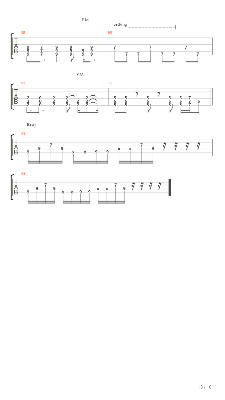 Stiklom U Celo吉他谱