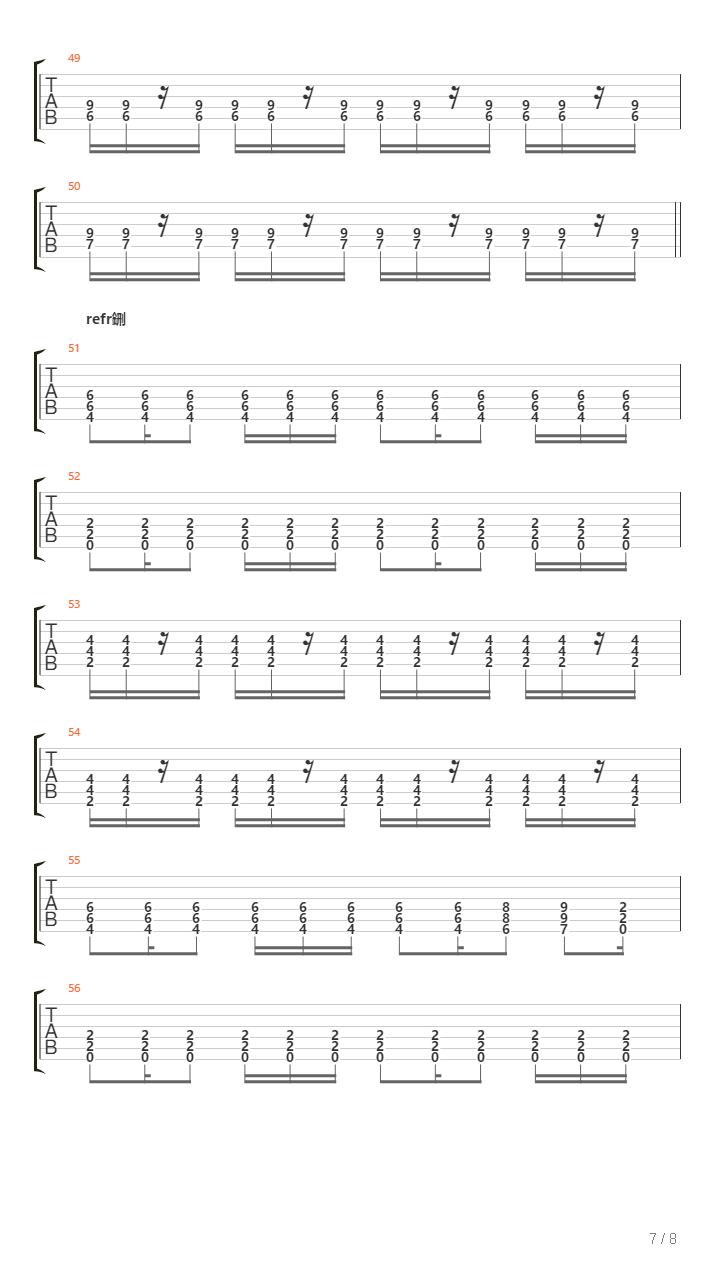 Janeiro吉他谱