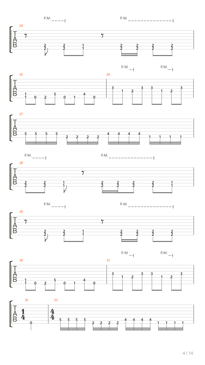 Moving Forward吉他谱