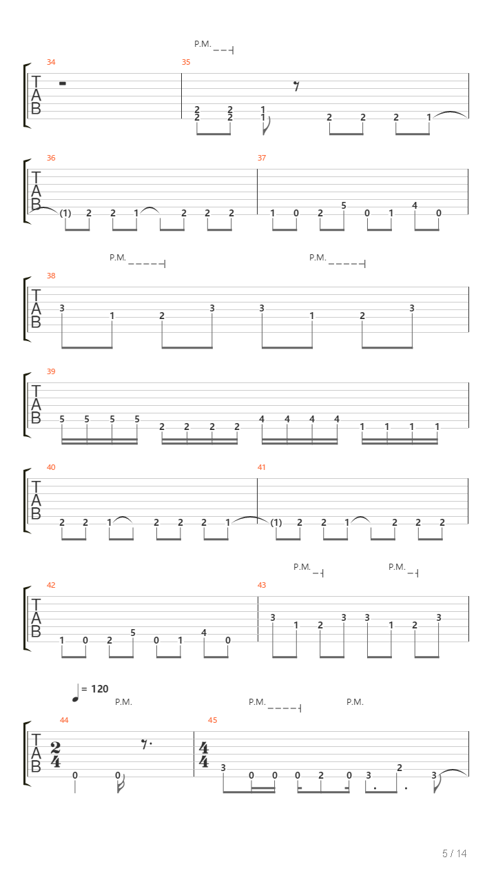 Moving Forward吉他谱