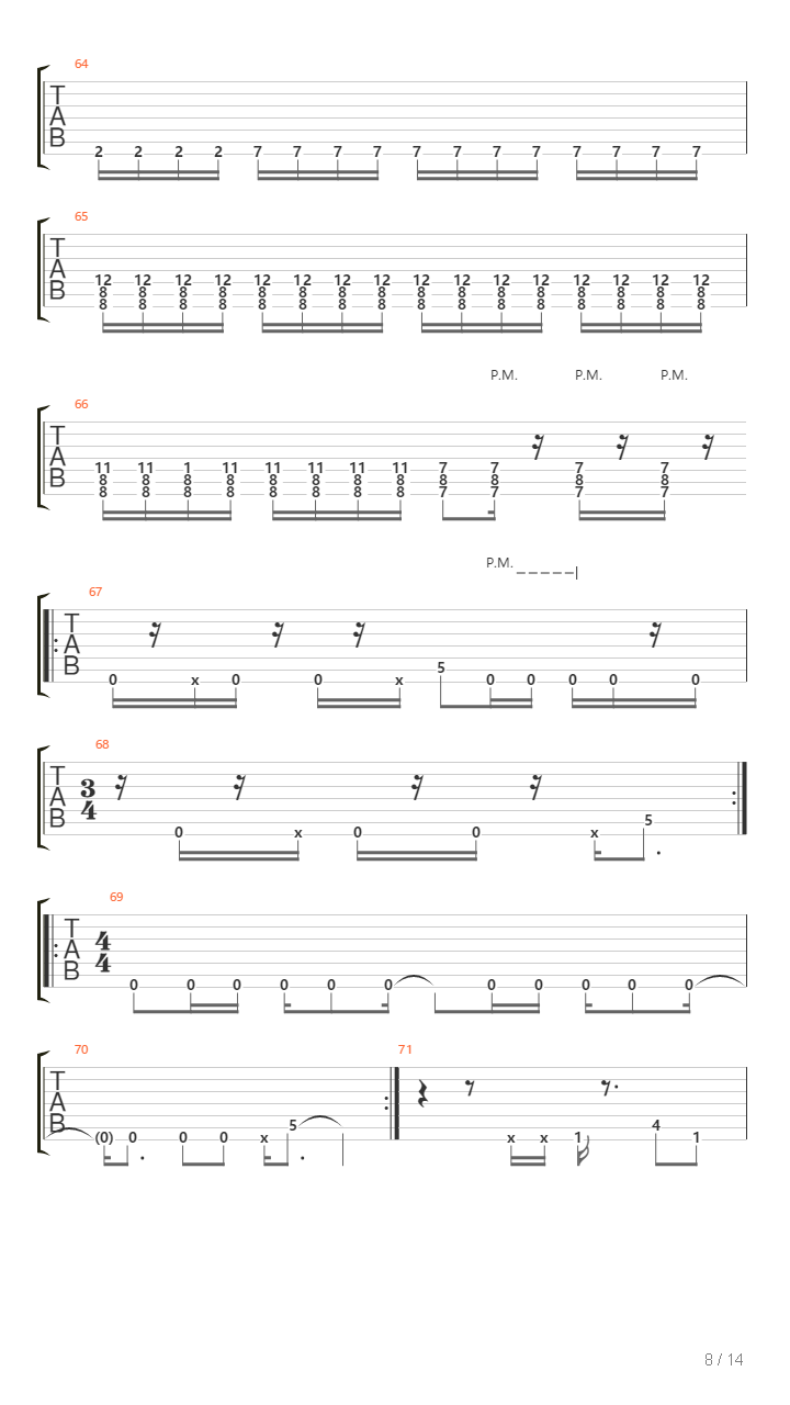 Moving Forward吉他谱