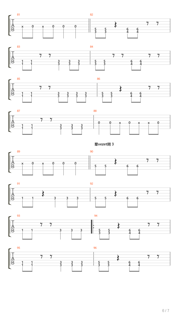 Fust Es Labdob吉他谱