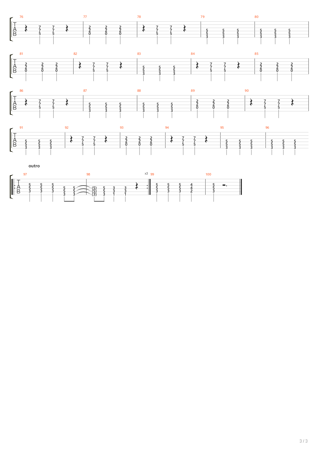 Pogo吉他谱