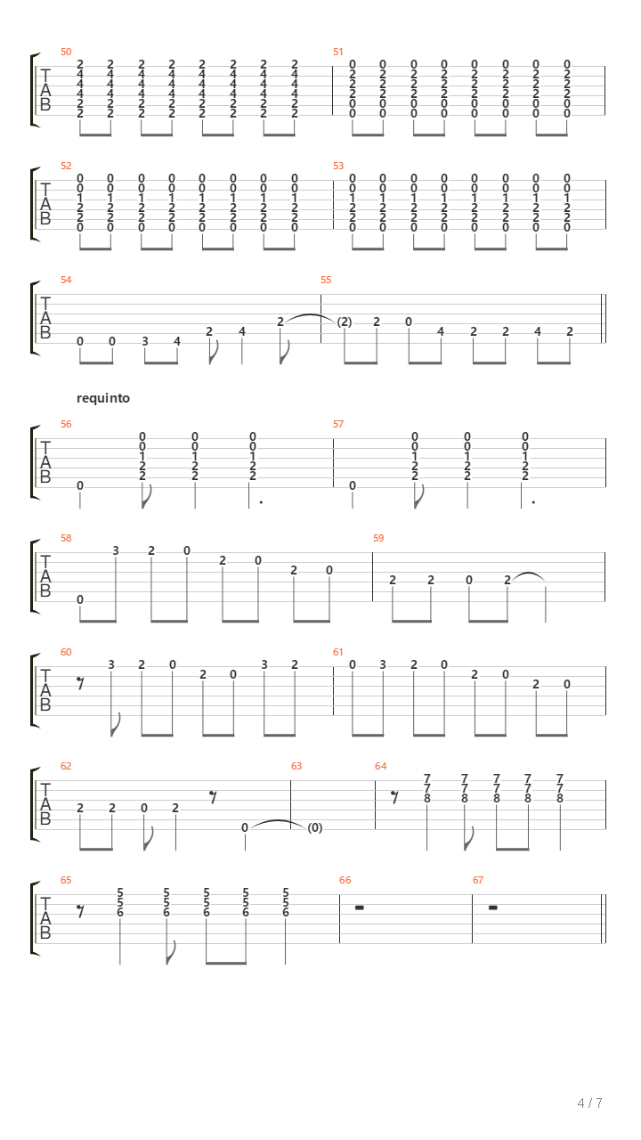 Popotitos吉他谱