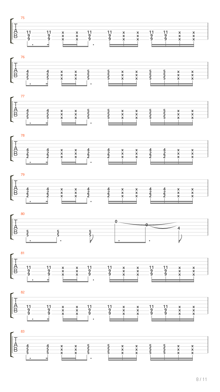 Reflections Of The Past吉他谱