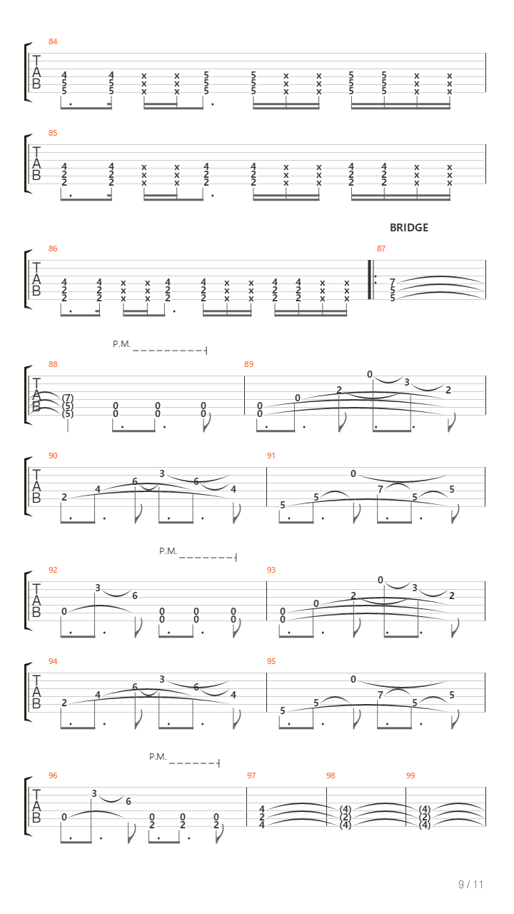 Reflections Of The Past吉他谱