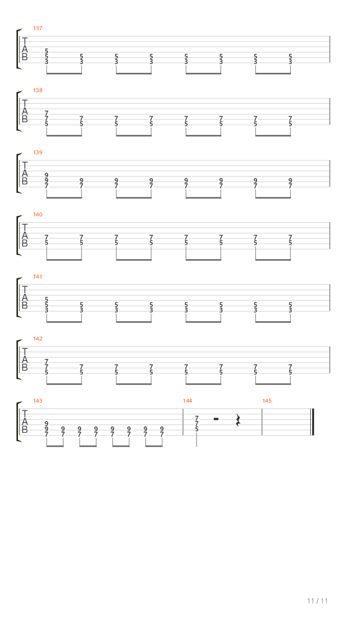 Twoje Klamstwa吉他谱