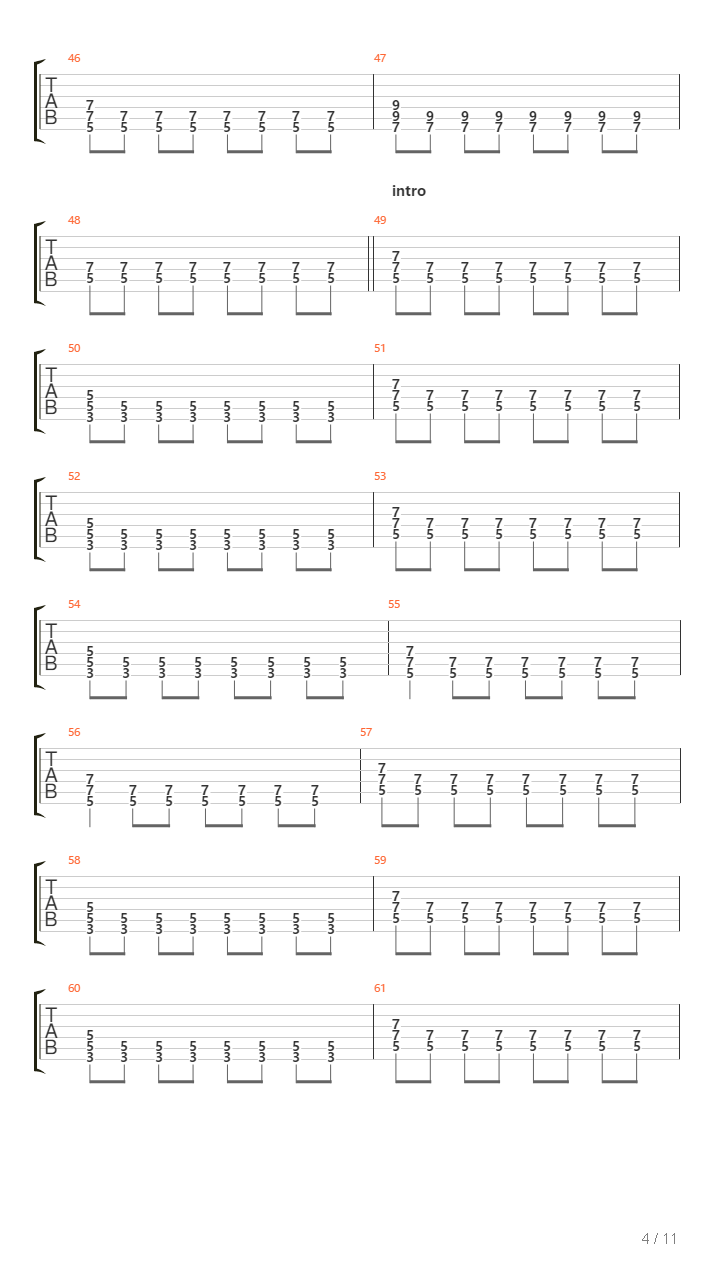 Twoje Klamstwa吉他谱