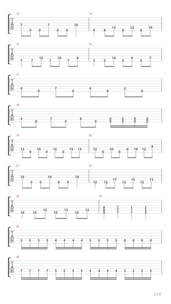 The Black Gate吉他谱