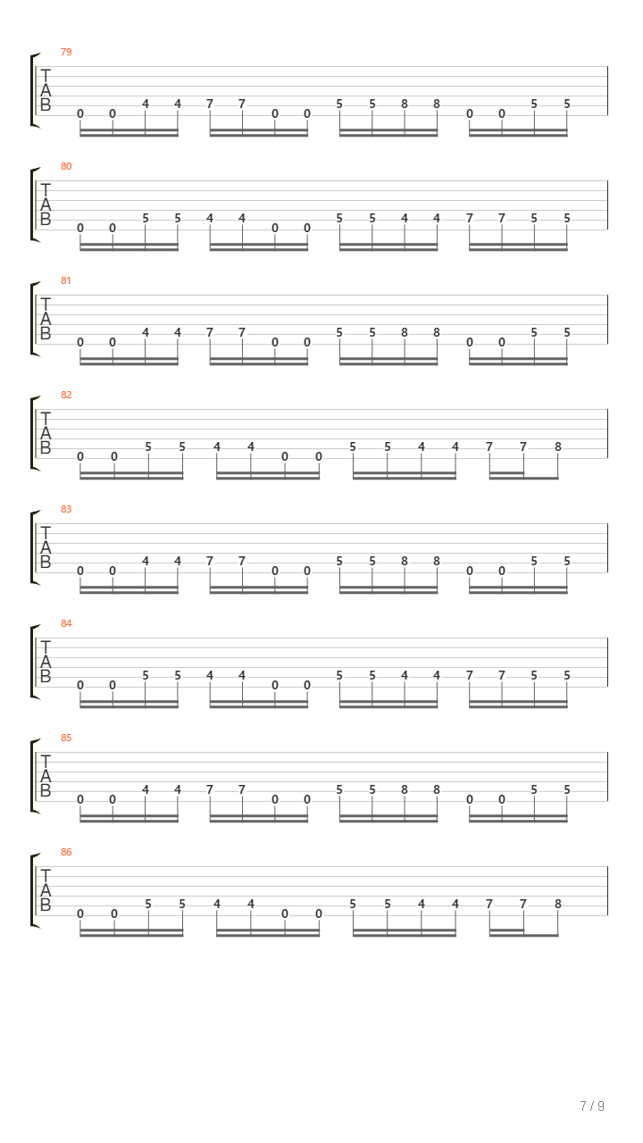 The Black Gate吉他谱