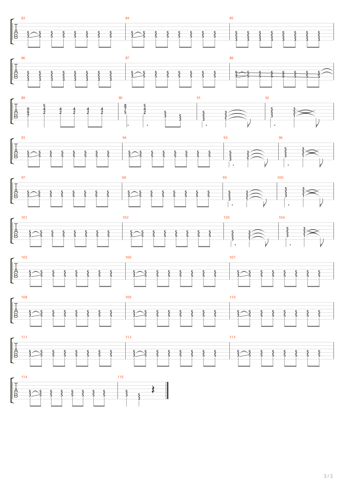 100 Km Jam吉他谱