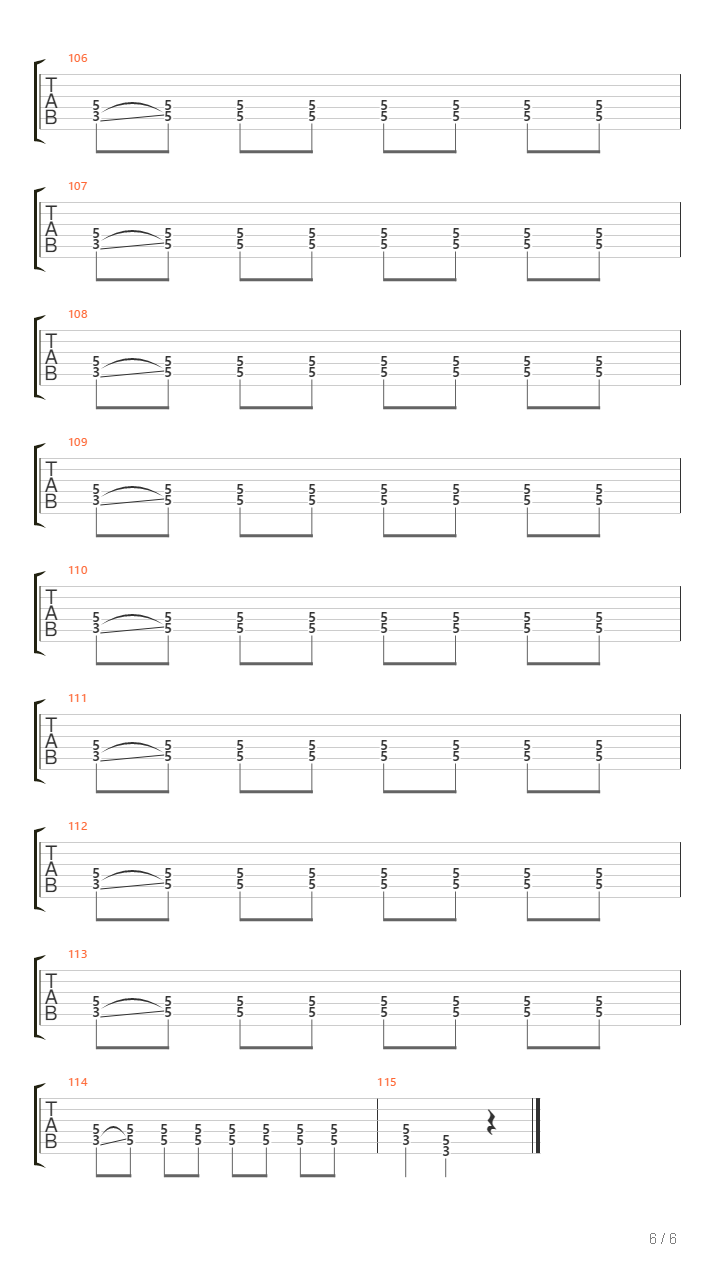 100 Km Jam吉他谱