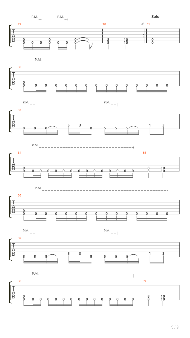 Rise Of The Fallen吉他谱