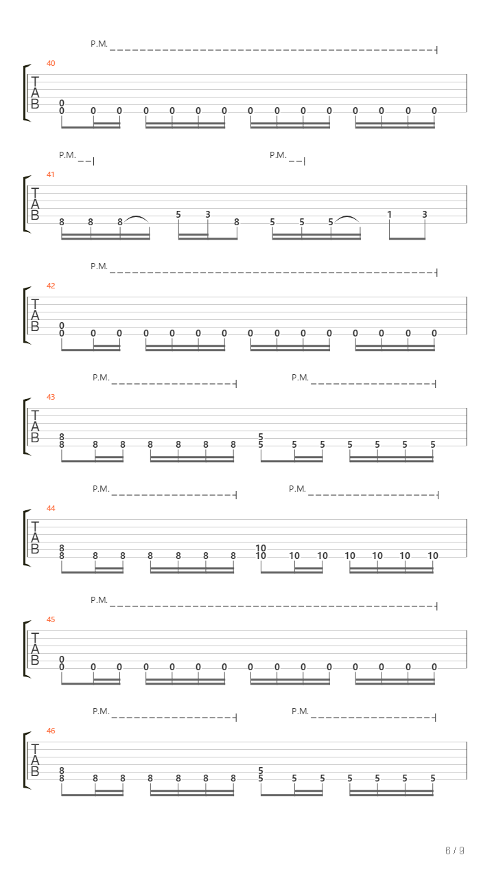 Rise Of The Fallen吉他谱