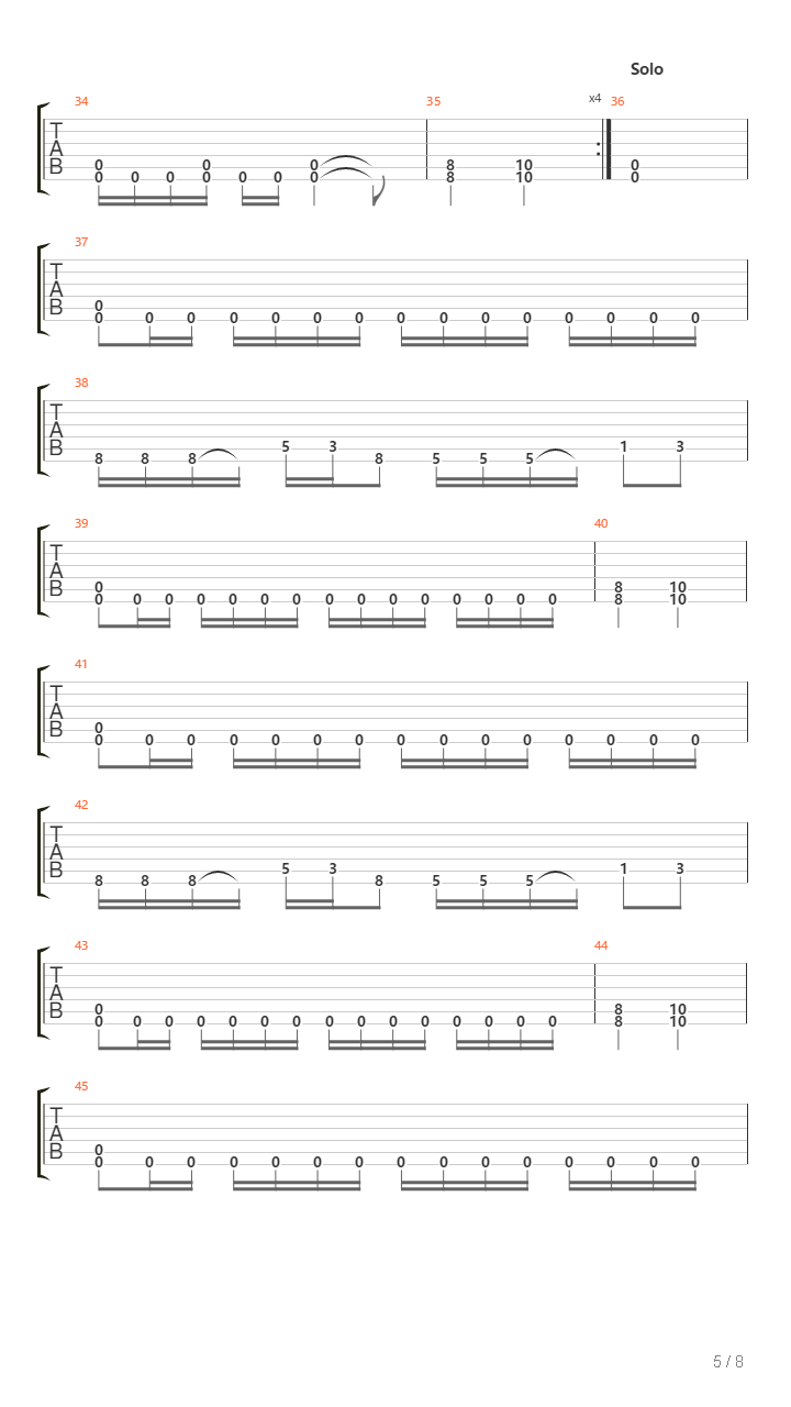 Rise Of The Fallen吉他谱
