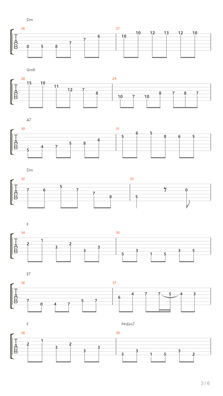 Wasso S Waltz吉他谱