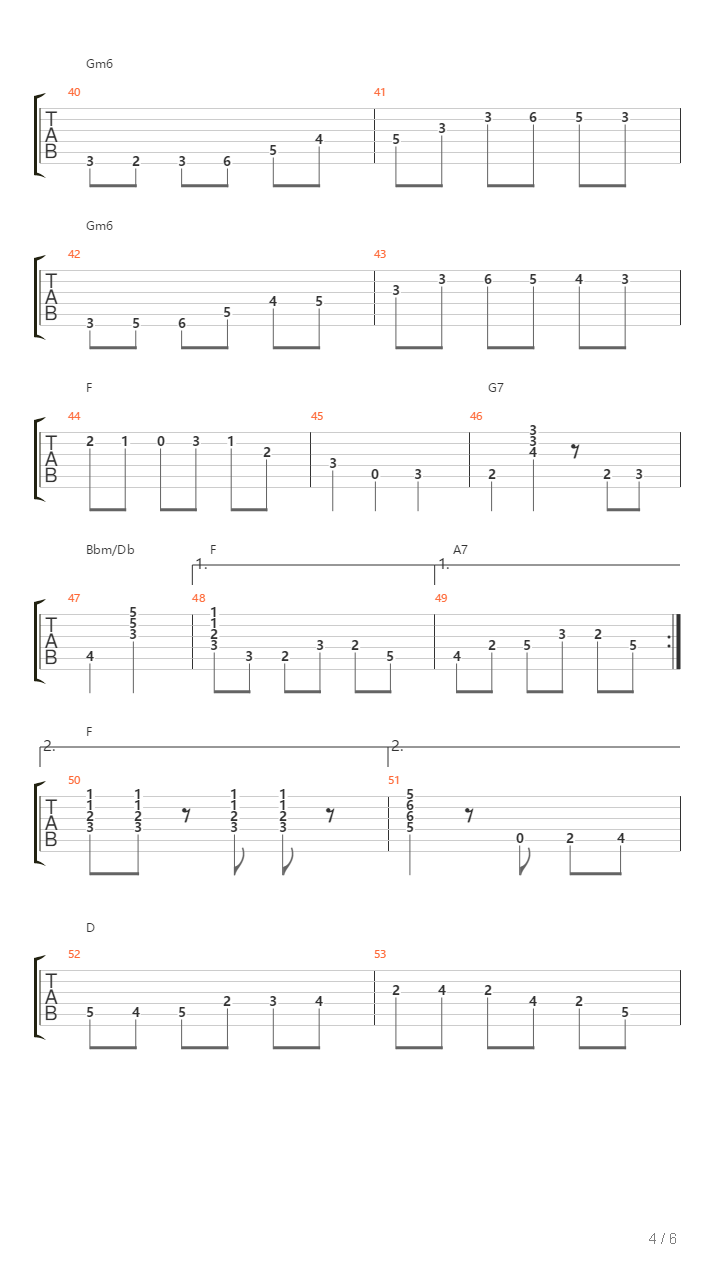 Wasso S Waltz吉他谱