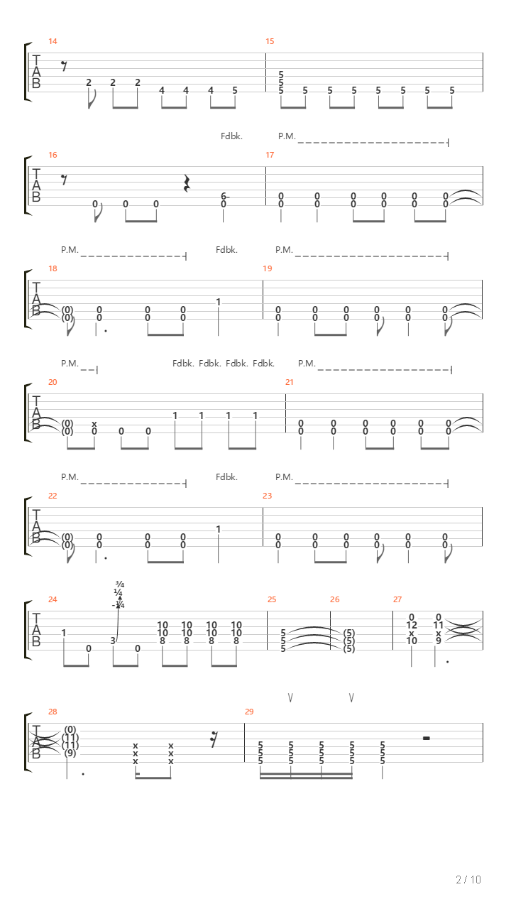 The Road Through Mirkwood吉他谱