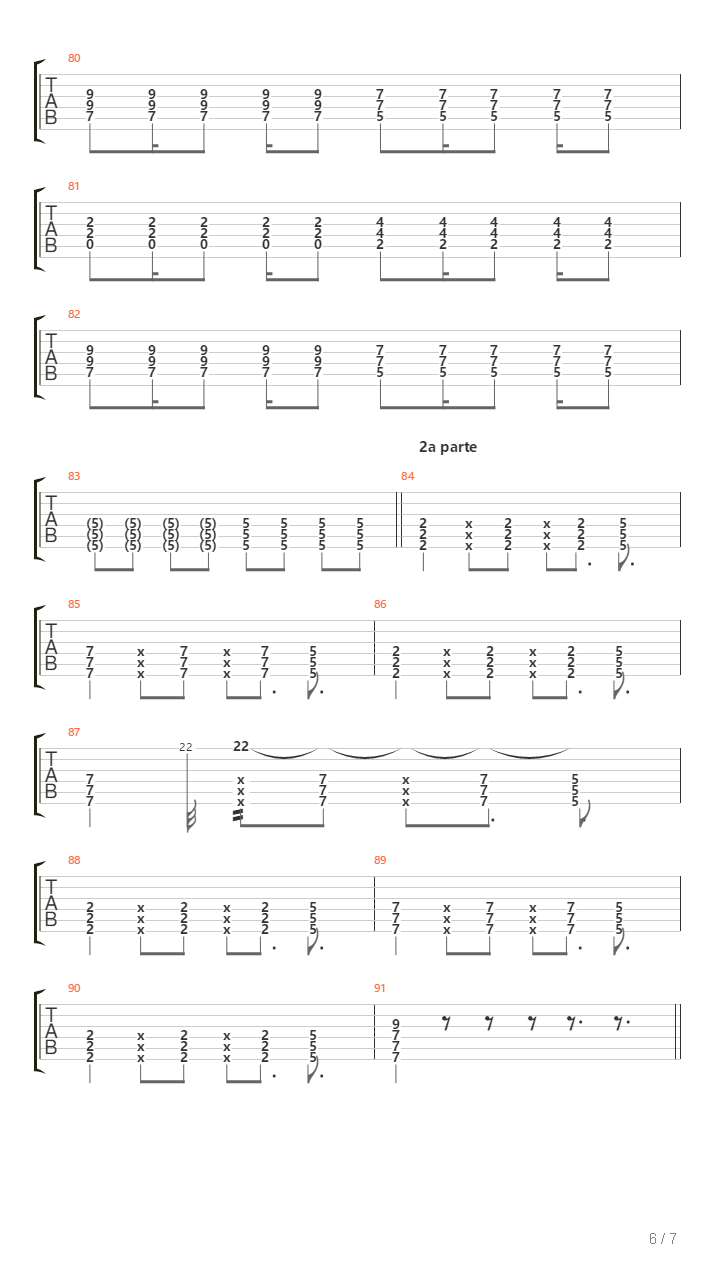 Pula吉他谱