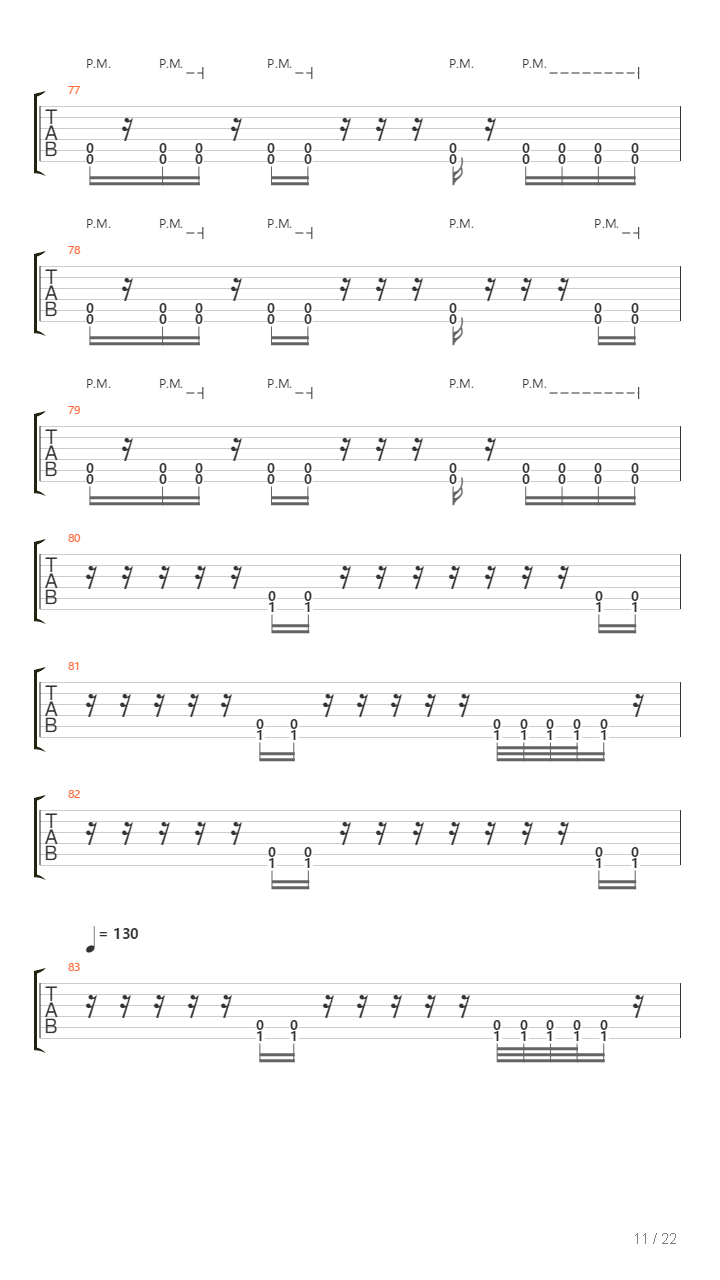 Integridade吉他谱