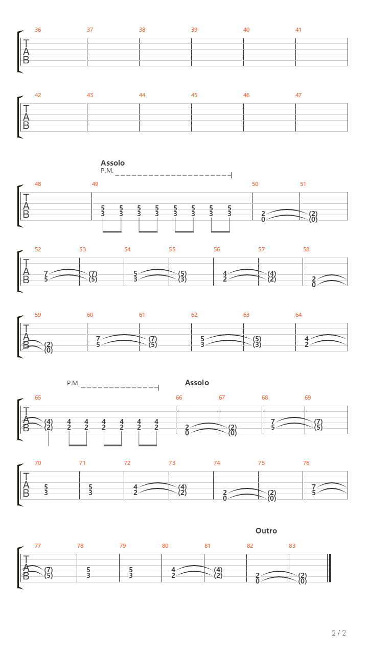 E Minor 80S Power Ballad Guitar Backing Track吉他谱