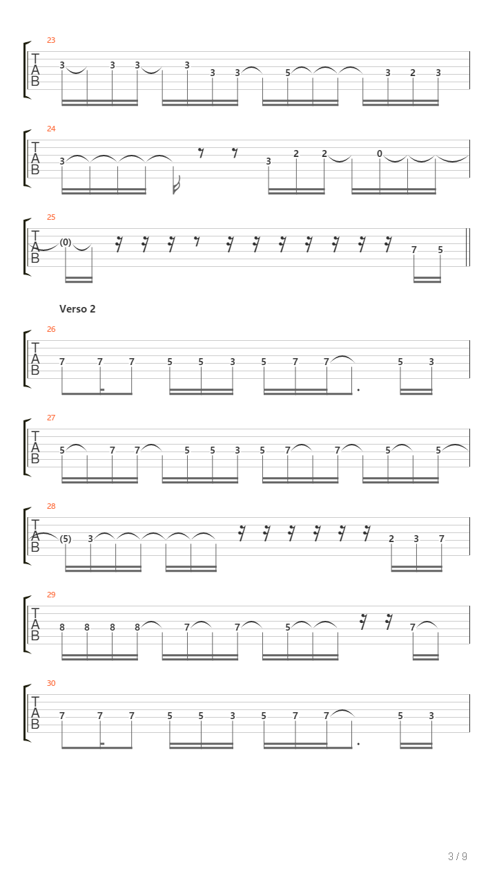 Tu Necesidad吉他谱