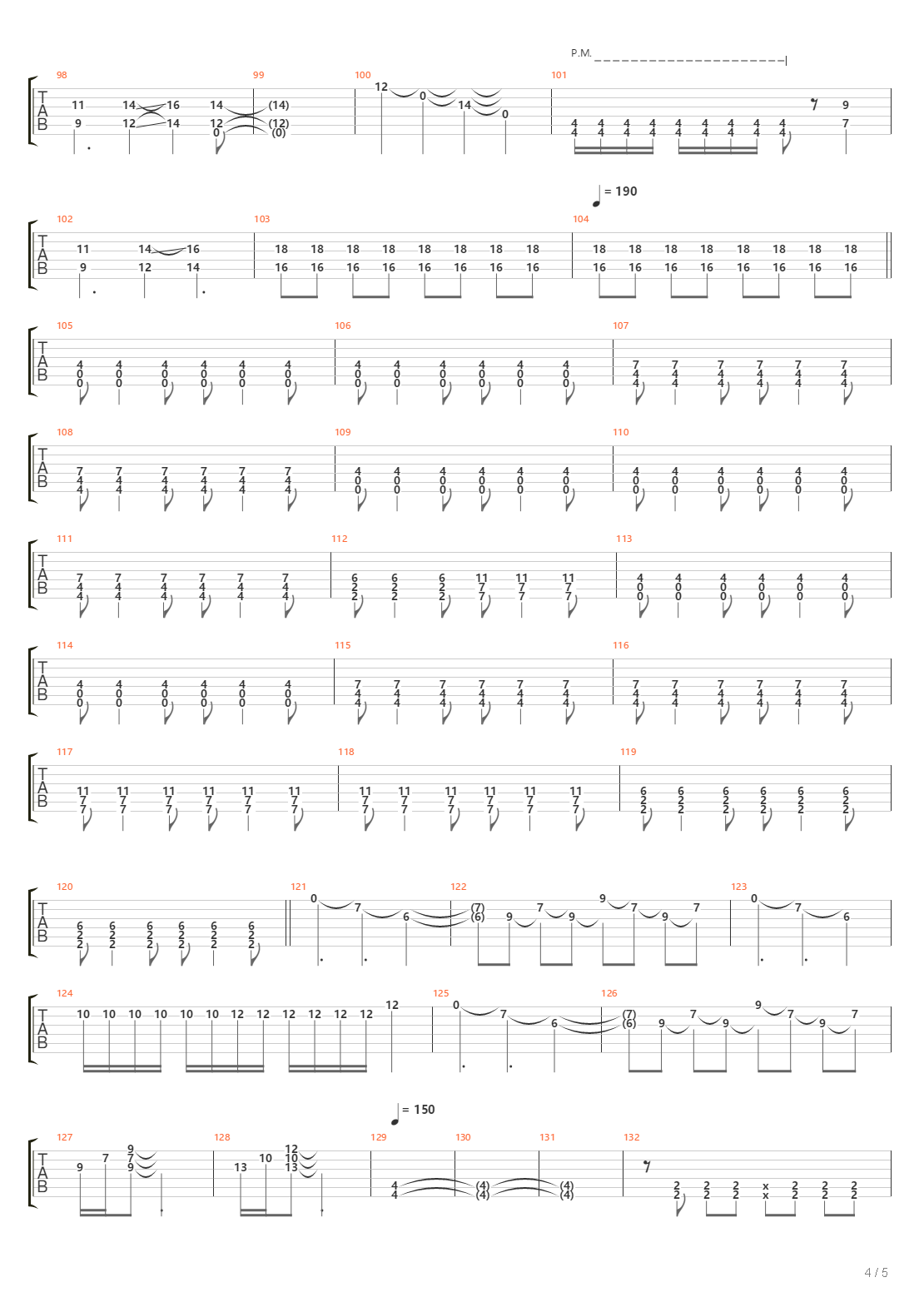 Grand Line吉他谱