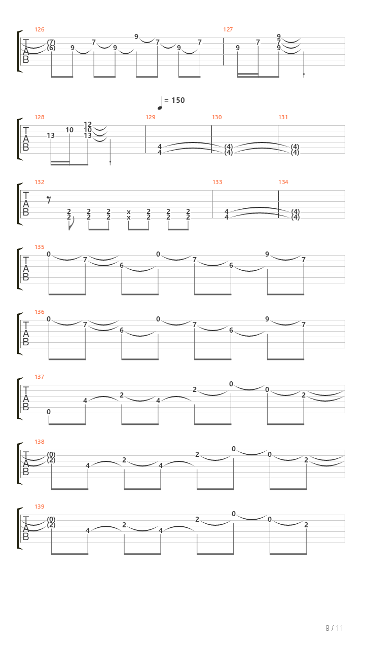 Grand Line吉他谱