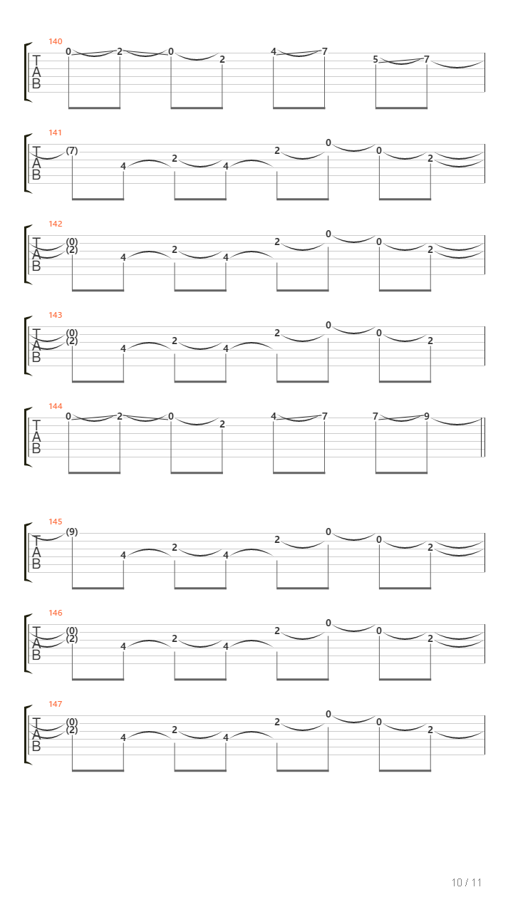 Grand Line吉他谱