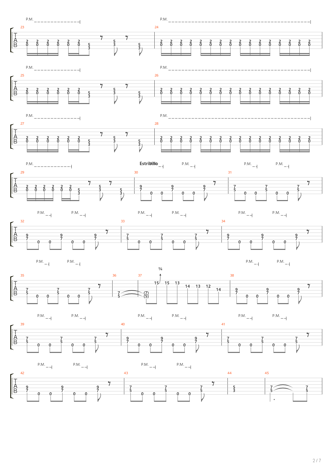 Pueblo Motoquero吉他谱