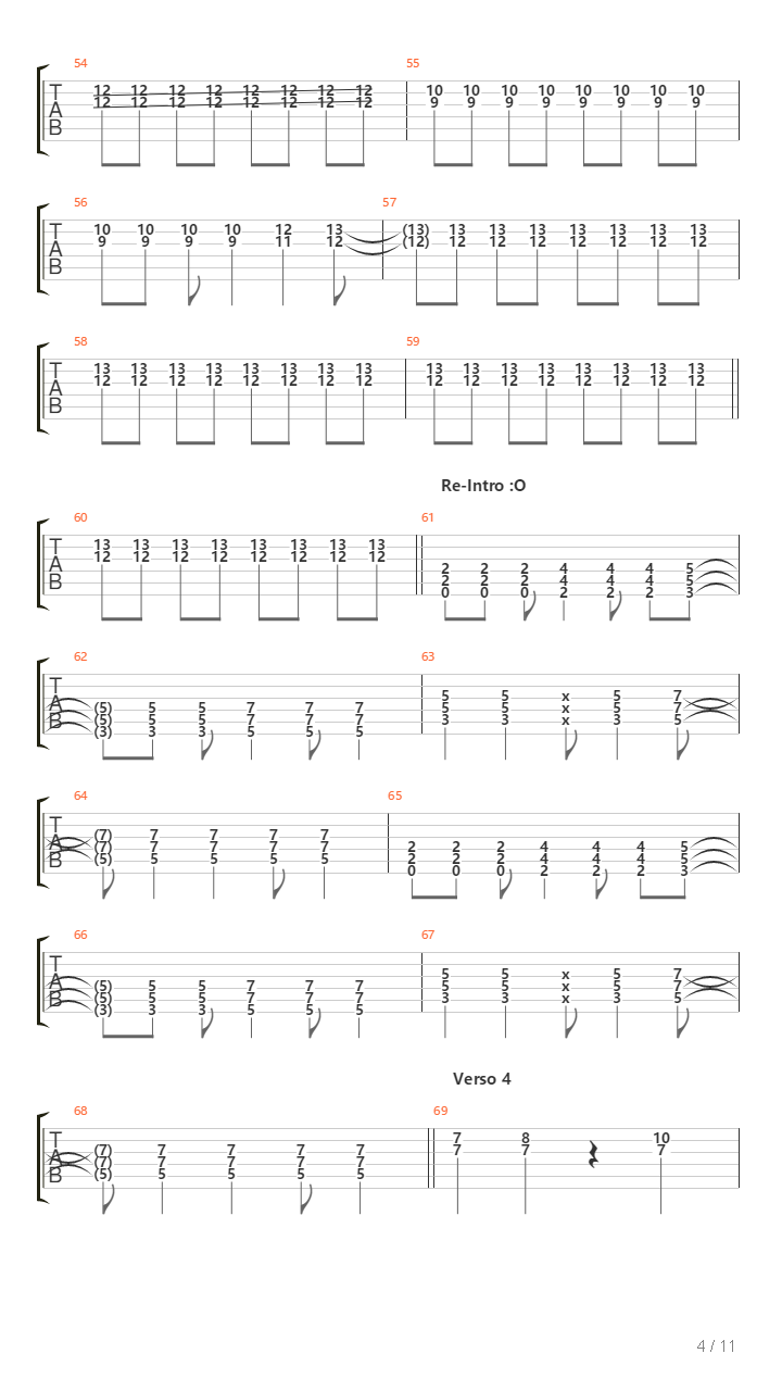 Alexander吉他谱