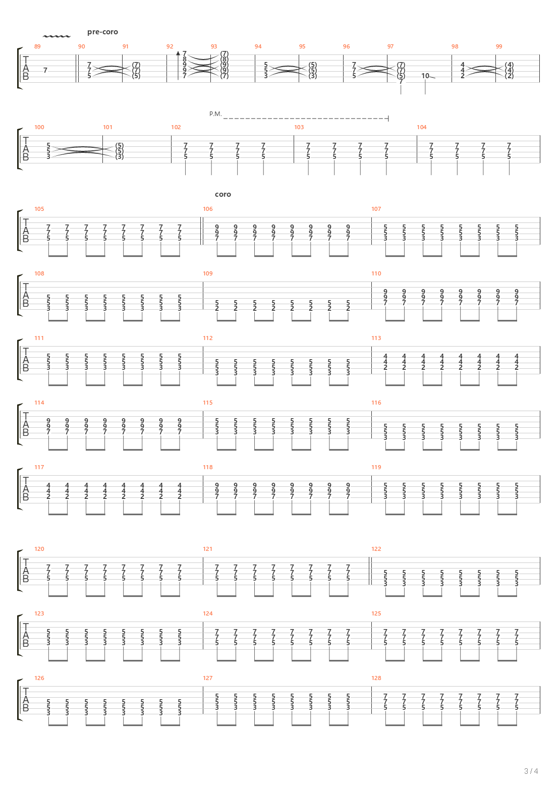 El Pual吉他谱