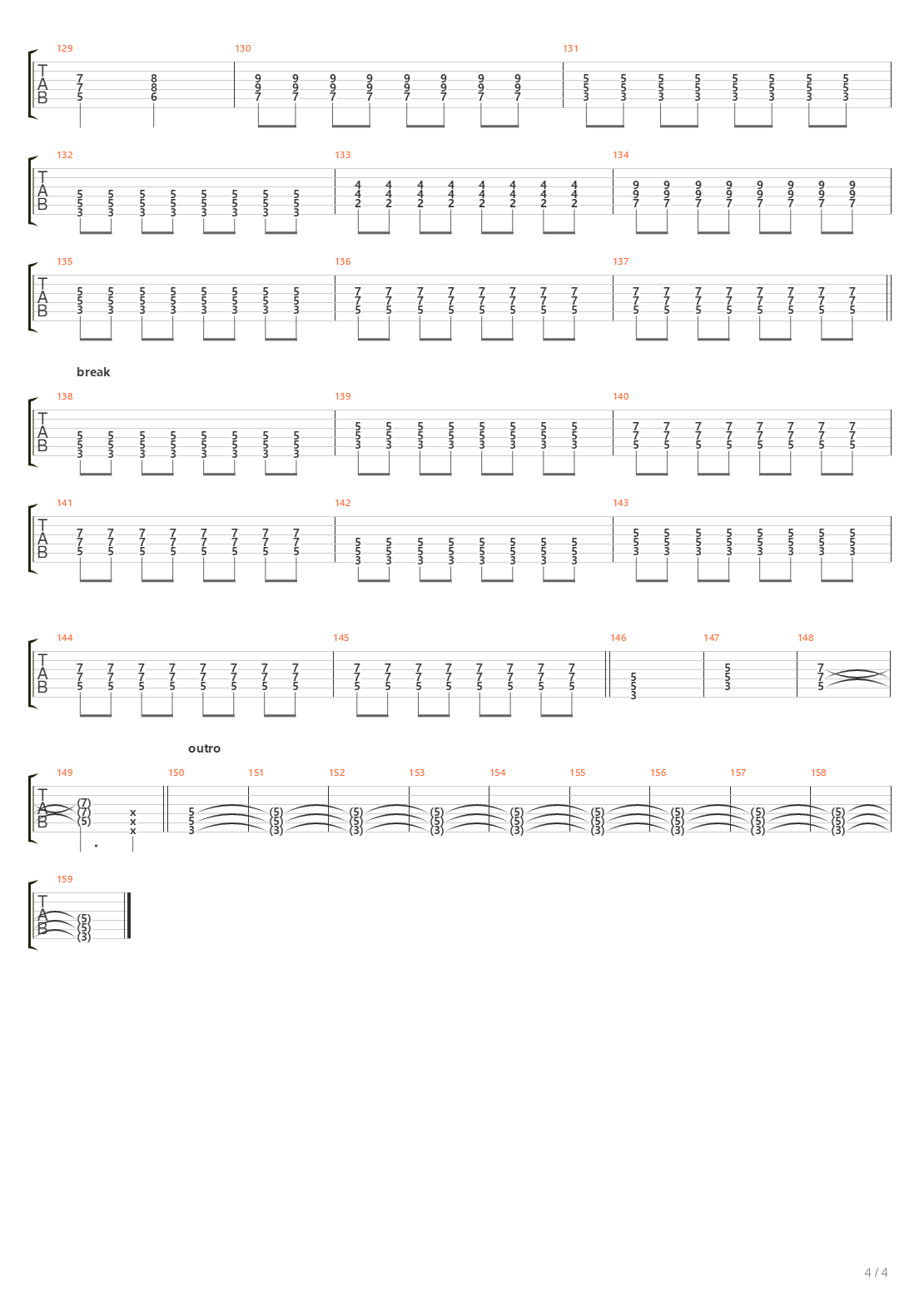 El Pual吉他谱