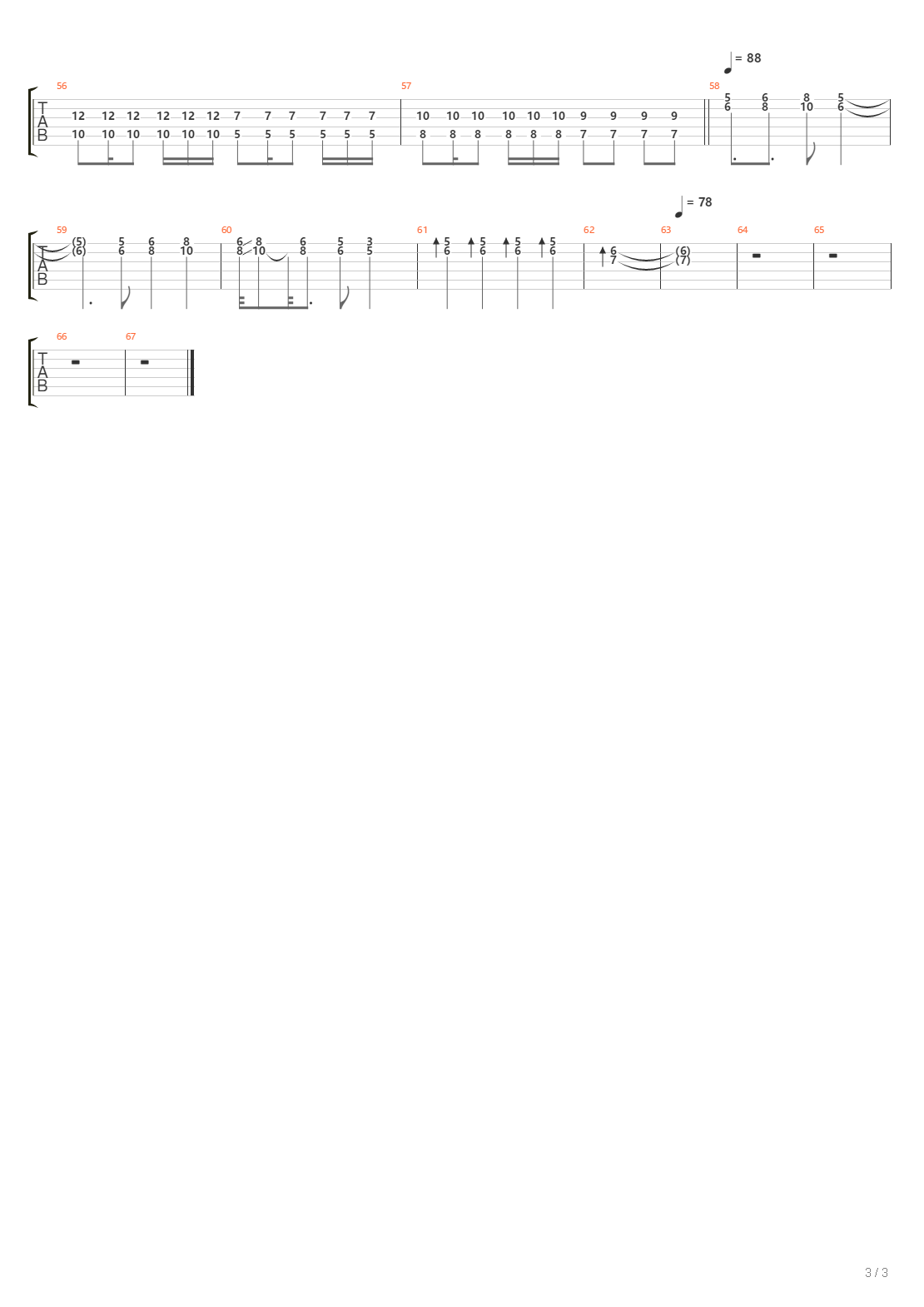 Kerido吉他谱