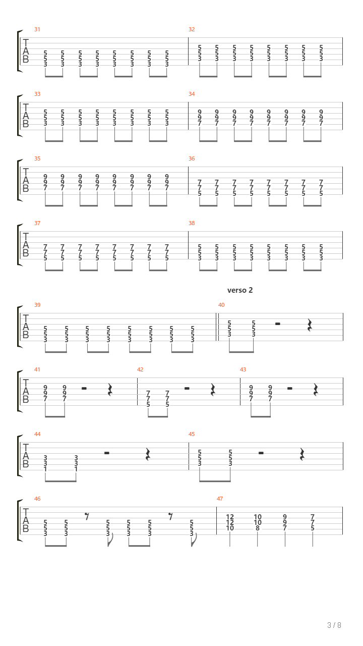 La Colina吉他谱