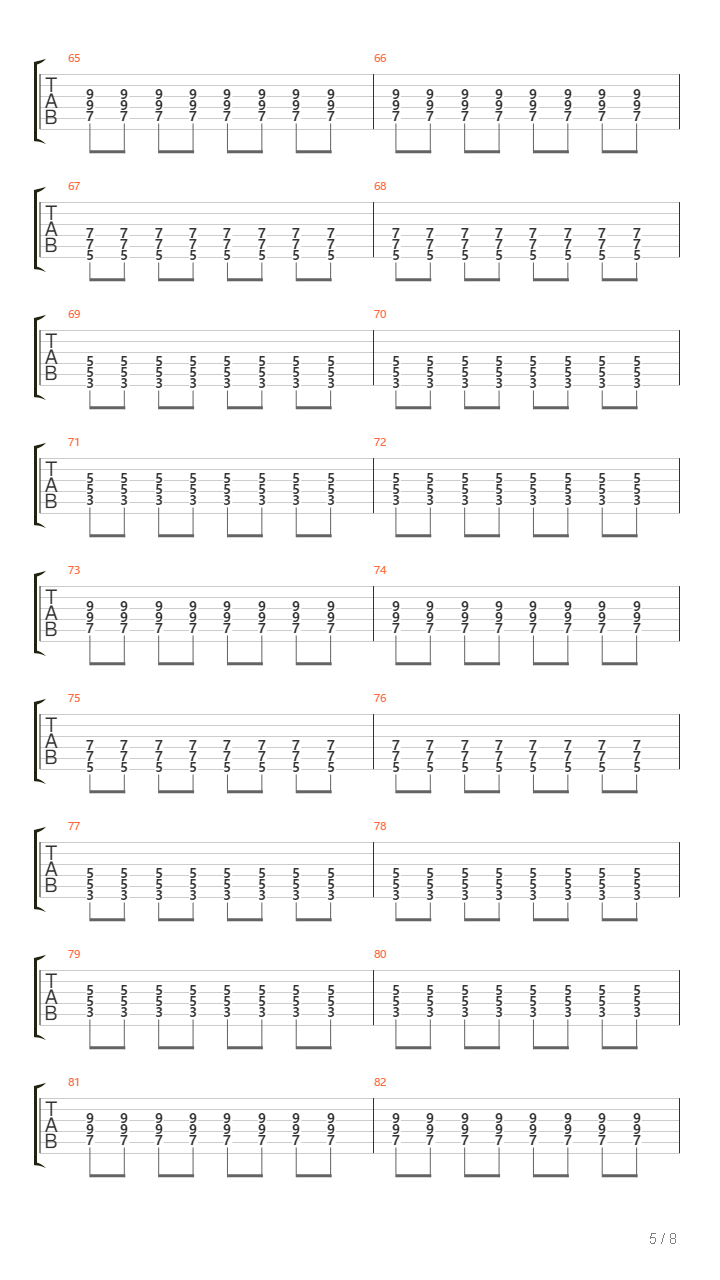 La Colina吉他谱