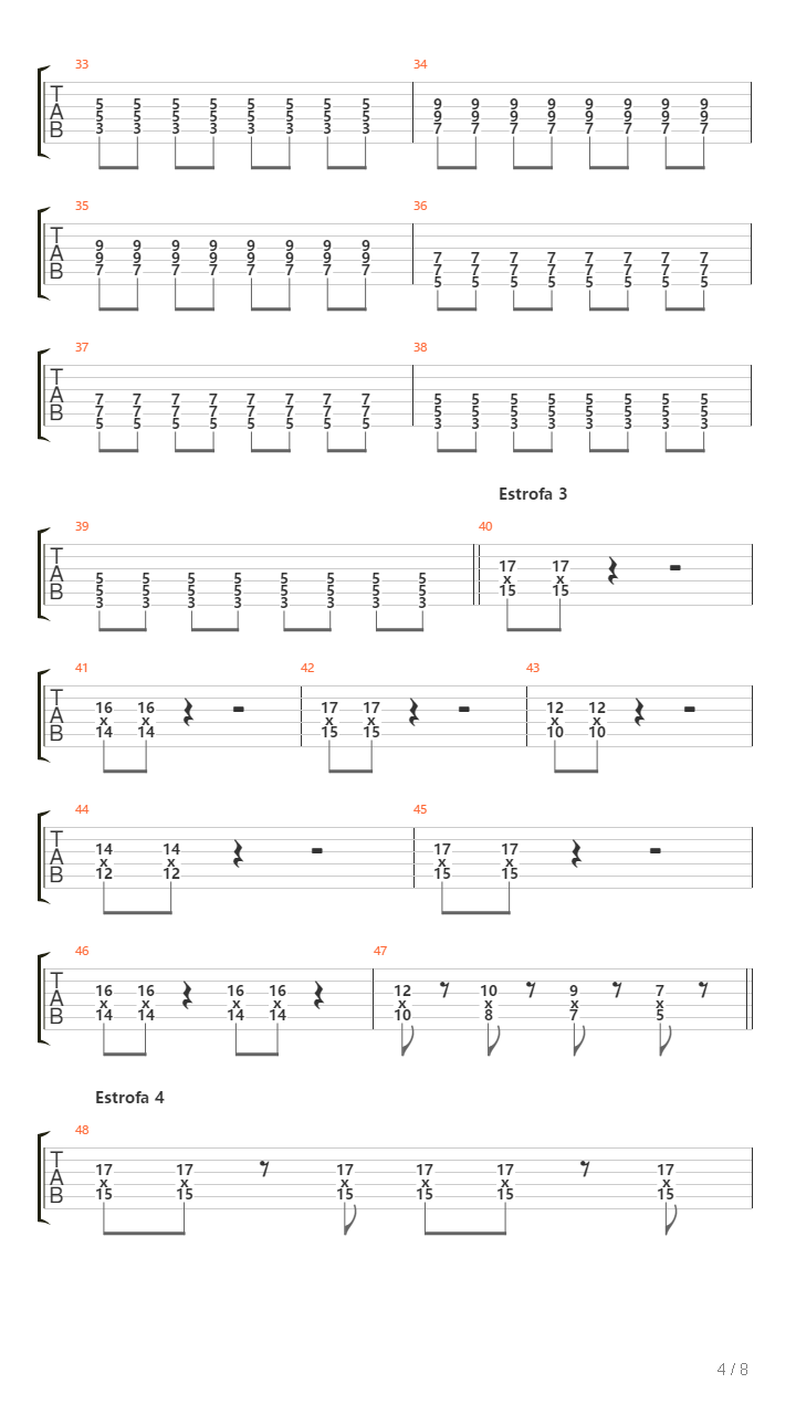 La Colina吉他谱