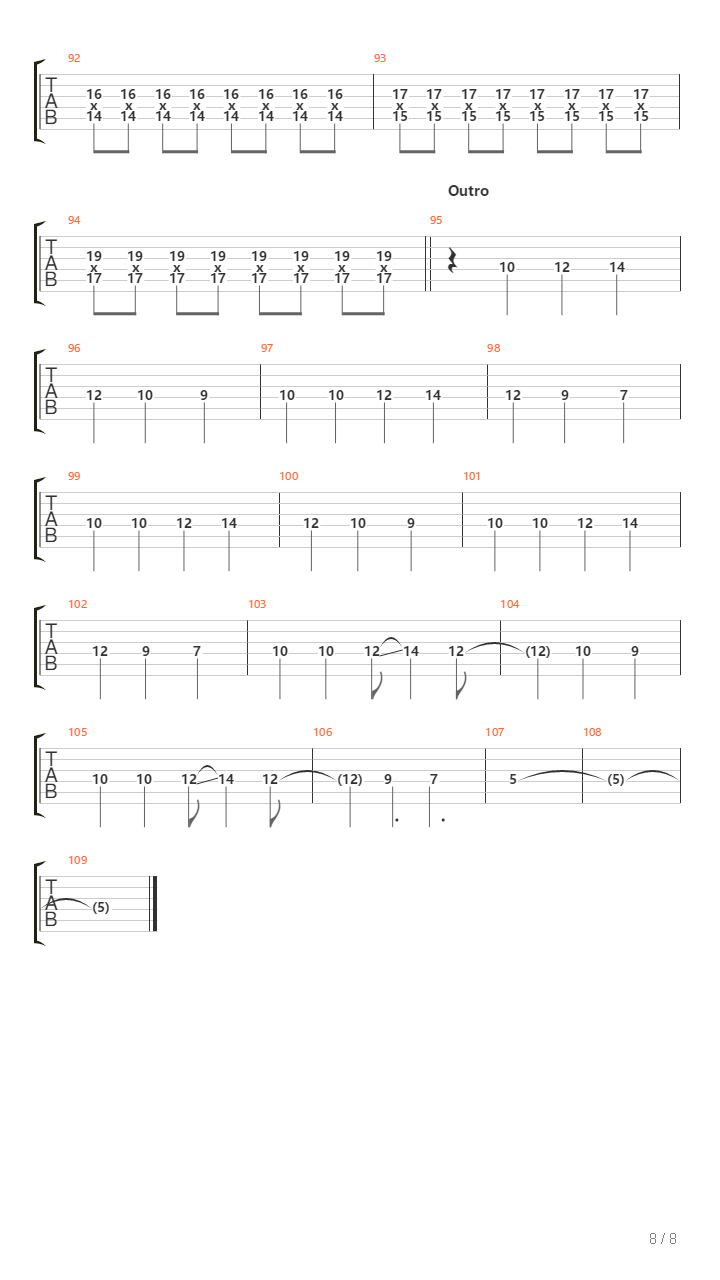 La Colina吉他谱