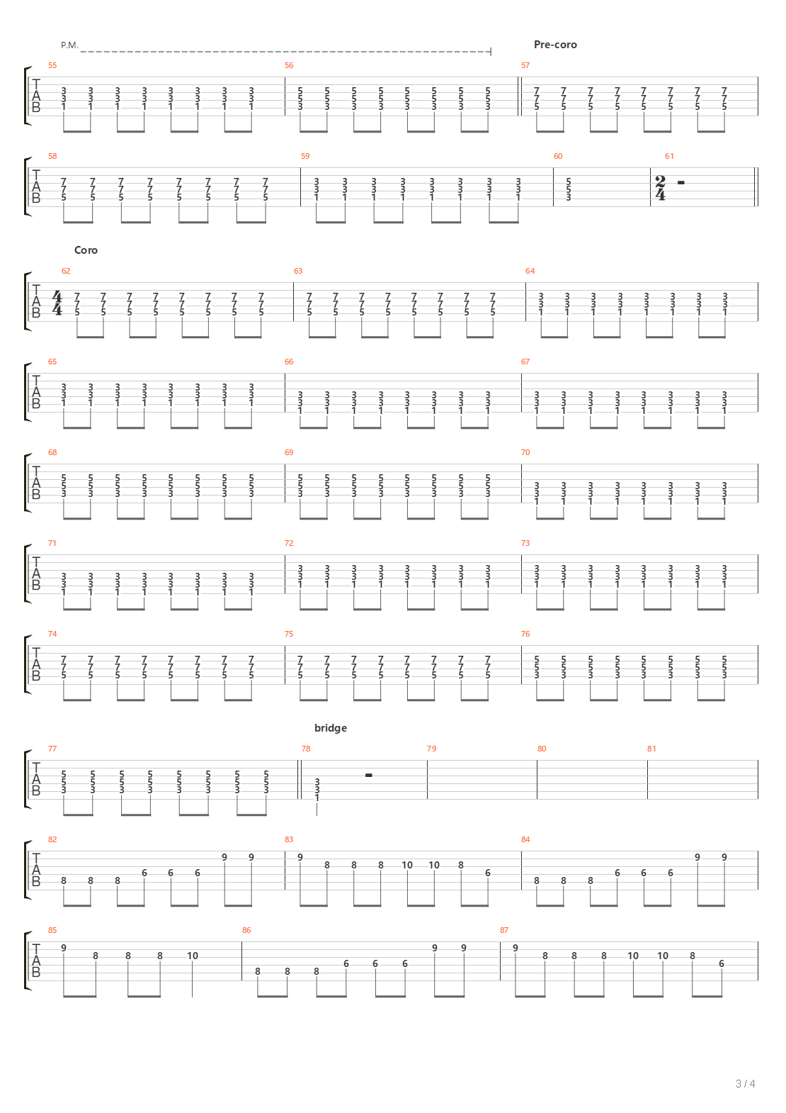 Prendan La Radio吉他谱