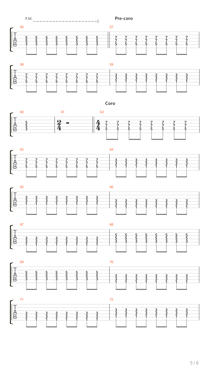 Prendan La Radio吉他谱