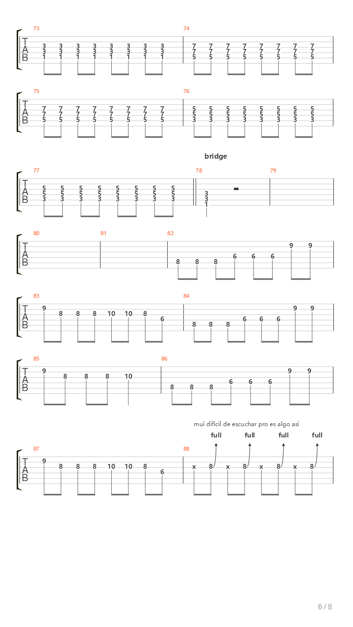 Prendan La Radio吉他谱